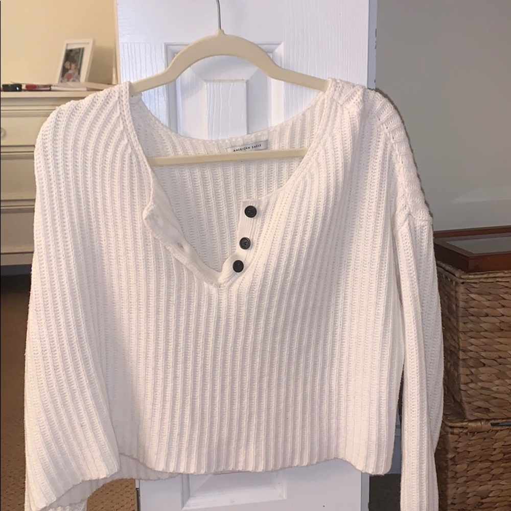 American Eagle Cropped Sweater